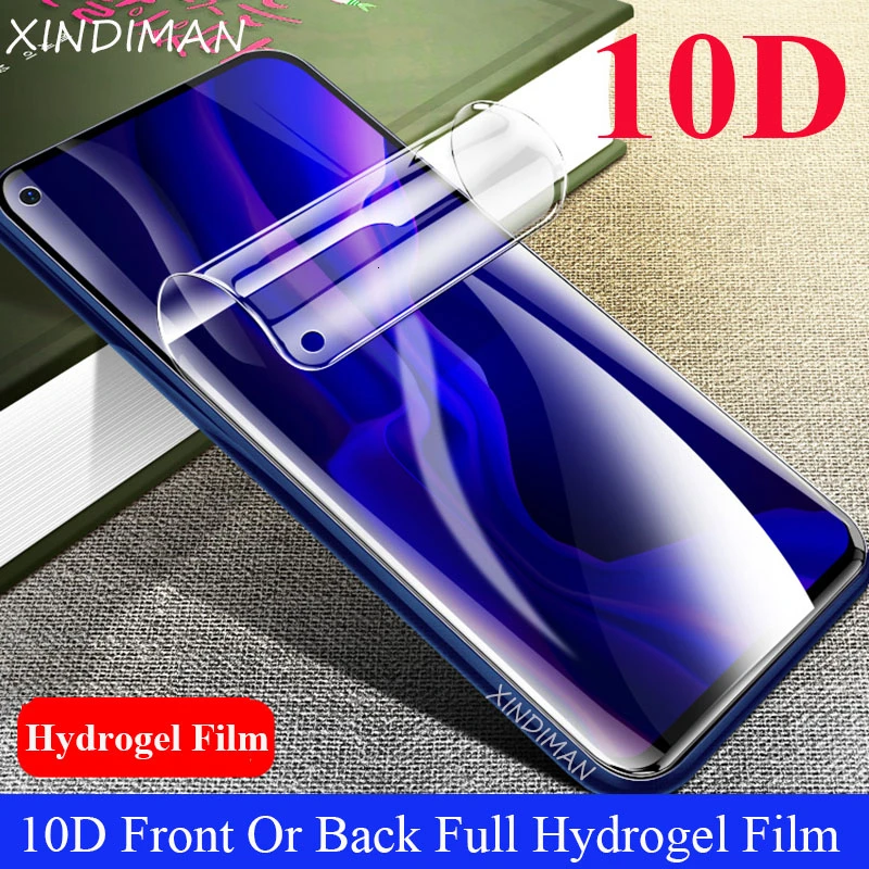 XINDIMAN 10D спереди гидрогель пленка для huawei Nova2 2s 2plus протектор экрана из закаленного