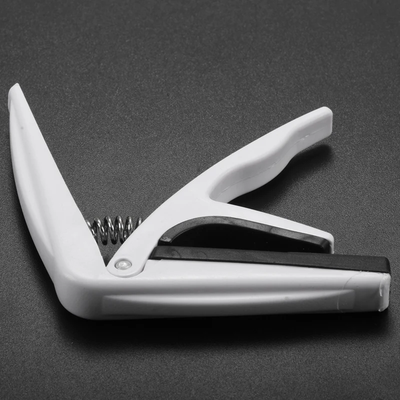 

Quick Change Trigger Capo Key Clamp Fr Acoustic Electric Clic Ukulele, 02# White