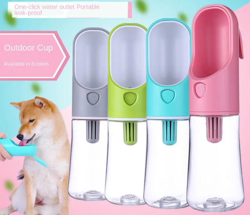 Pet Kettle Dog out Feeding Cup Drinking Outdoor Travel Portable Accompanying Cup-Pet Cups | Дом и сад