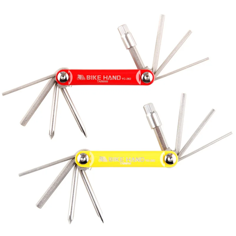 Многофункциональный велосипедный инструмент 9 в 1 шестигранный ключ 2/2 5/3/4/5/6/8 мм