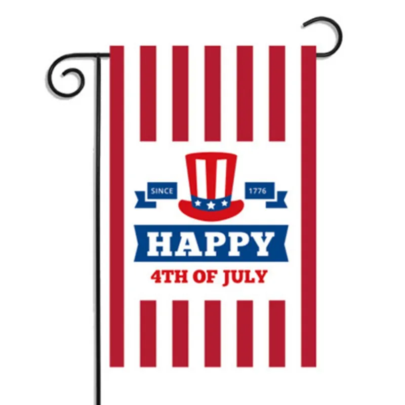 

July 4 independence Day Veterans Day Patriotic Garden Marks The Vertical 12 X 18 Inch Polyester Paddock Outdoor Decoration