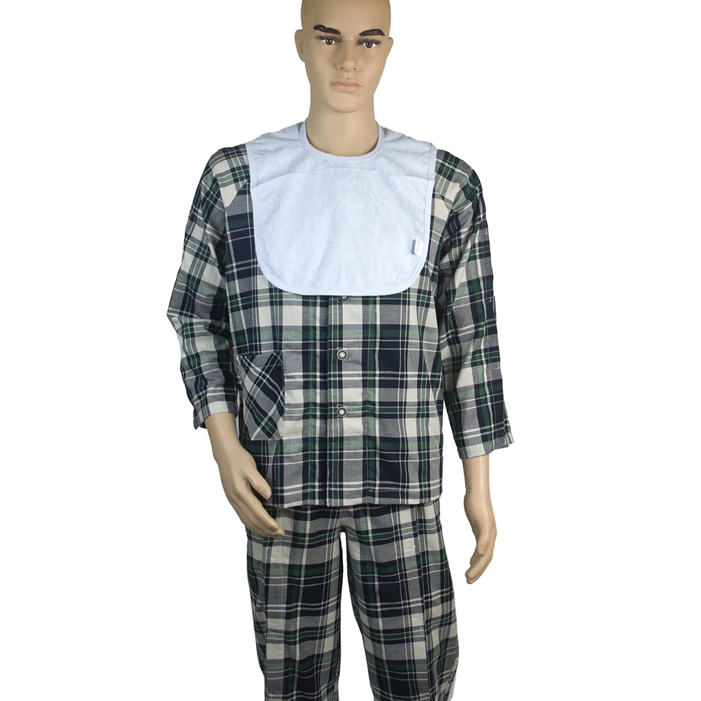 40x30 см защитный нагрудник для еды фартук взрослых - Цена: 89,00 - 92,02 руб.