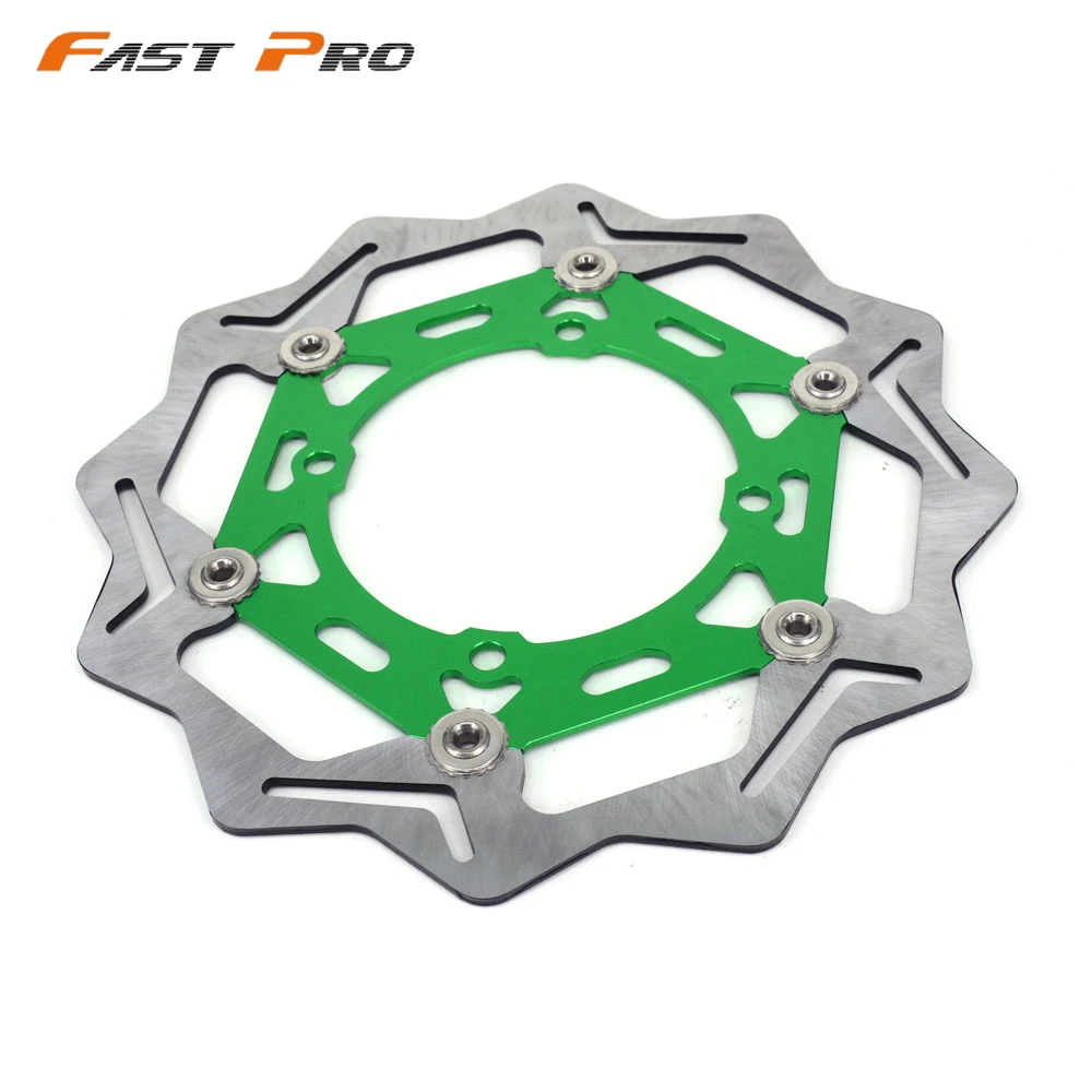Ротор переднего плавающего тормозного диска 270 мм для KAWASAKI KX125 KX250 2006-2008 KX250F KXF250