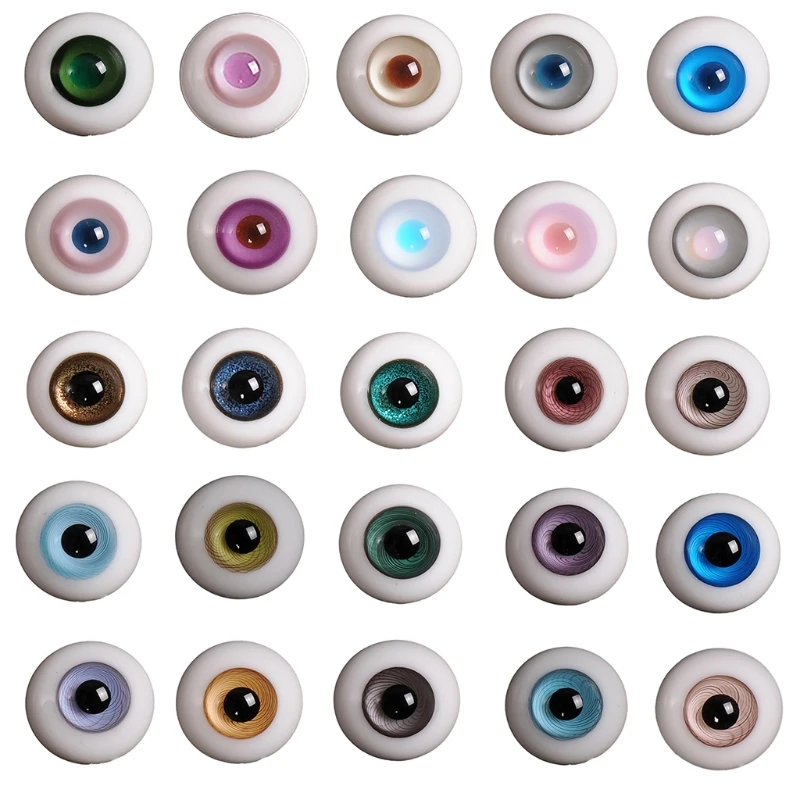 

14mm Bjd 1/3 1/4 Doll Glass Eyes Doll Accessories Glasss Doll Eyeball