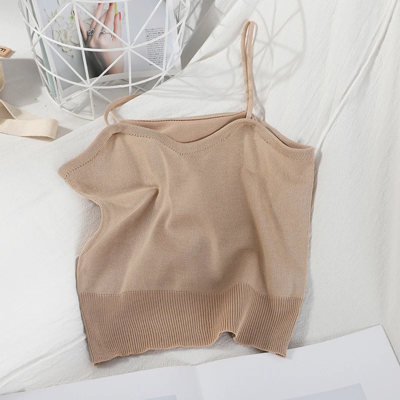 OUMEA трикотажные топы в рубчик весна-лето женские пикантные облегающие кроп-топы