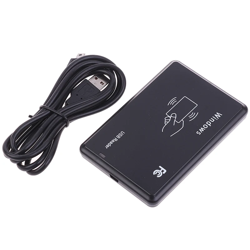 RFID считыватель с USB портом EM4100 TK4100 125 кГц|Считыватели контрольных карт| |