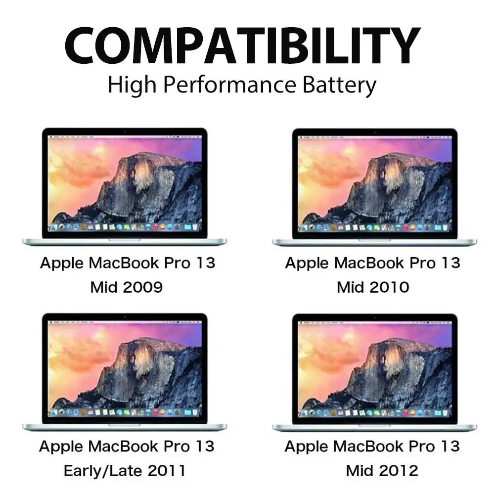 Ноутбук Батарея для Apple MacBook Pro 13 дюймов A1322 A1278(2009-2012 год) MB990 MB991 MC700 MC374 MD313 MD101 MD314