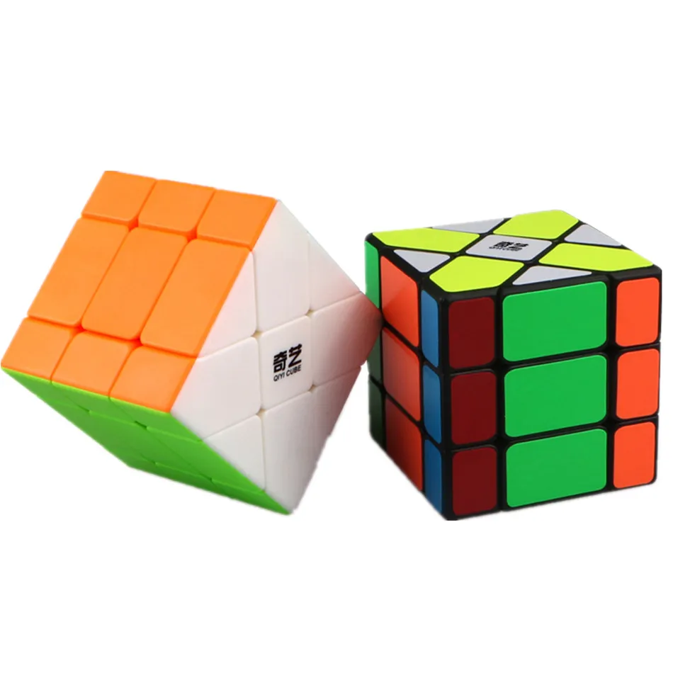 Qiyi XMD кубик Рубика 3x3 Фишер Мельница Оси Magic Cube Puzzle Speed Mofangge Профессиональная