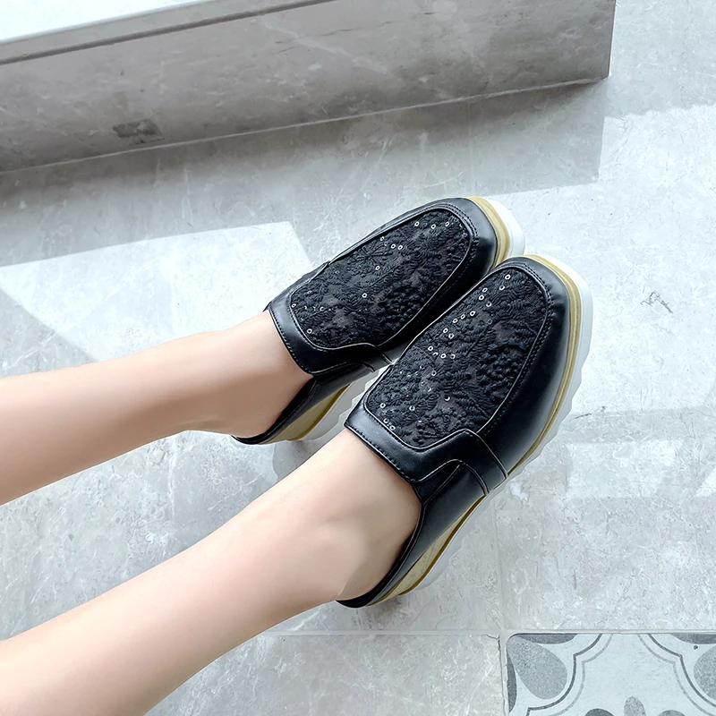 

Figure-head lace cut-out flower platform platform platform platform platform slipper size 34-43