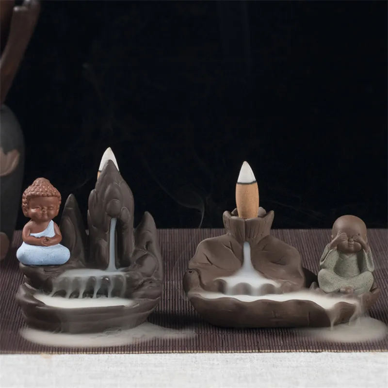 Керамическая курильница с обратным потоком креативный держатель для благовоний