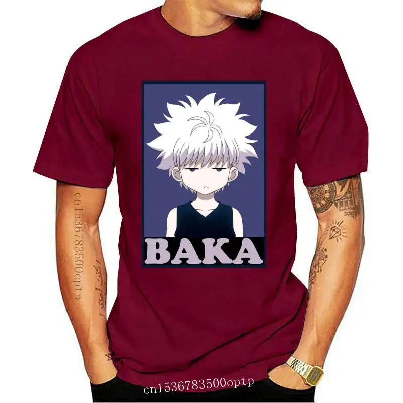 Мужская толстовка с капюшоном Hunter X Killua Zoldyck Baka классическое комиксное аниме