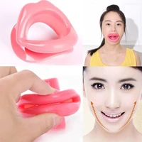 massage face lift tool make up silicone rubber face care slimmer mouth muscle tightener anti aging anti wrinkle beauty