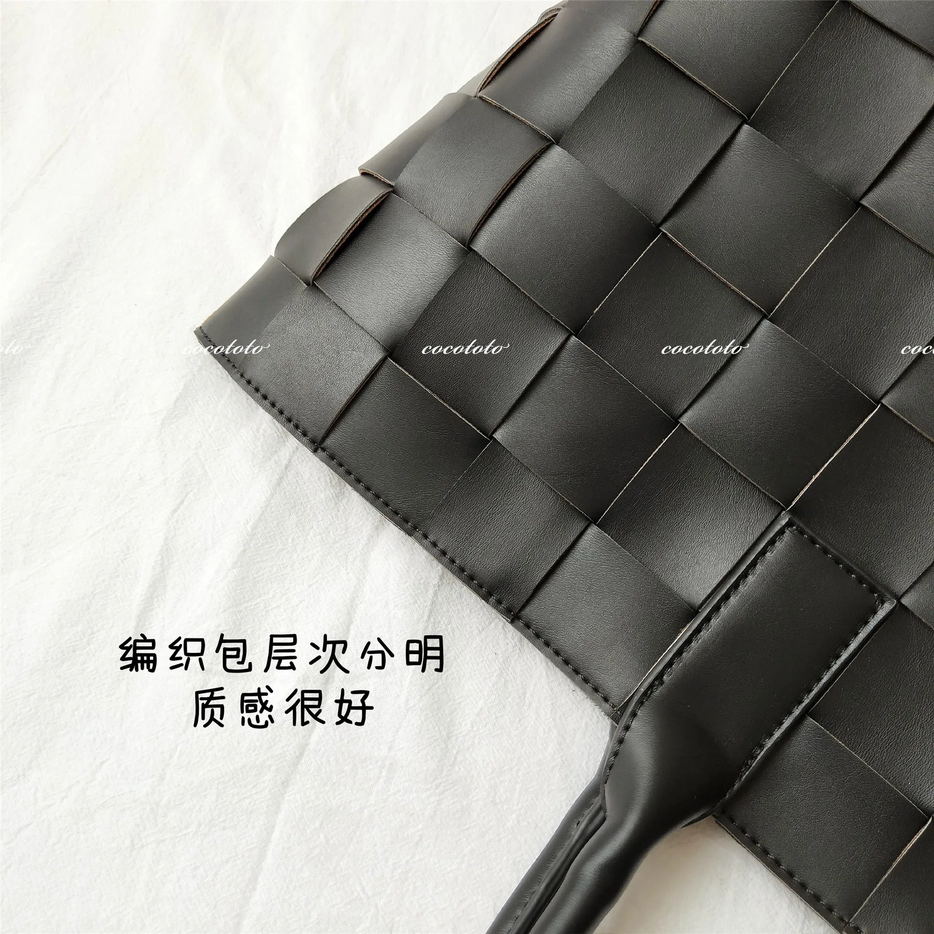 Новая кожаная сумка с плетением для отдыха на ремне Осень зима 2019 Повседневная