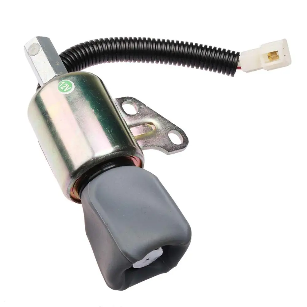 7000782 соленоид подачи топлива 12 В для Bobcat E08 E20 E19 E17 E10 418 | Строительство и ремонт