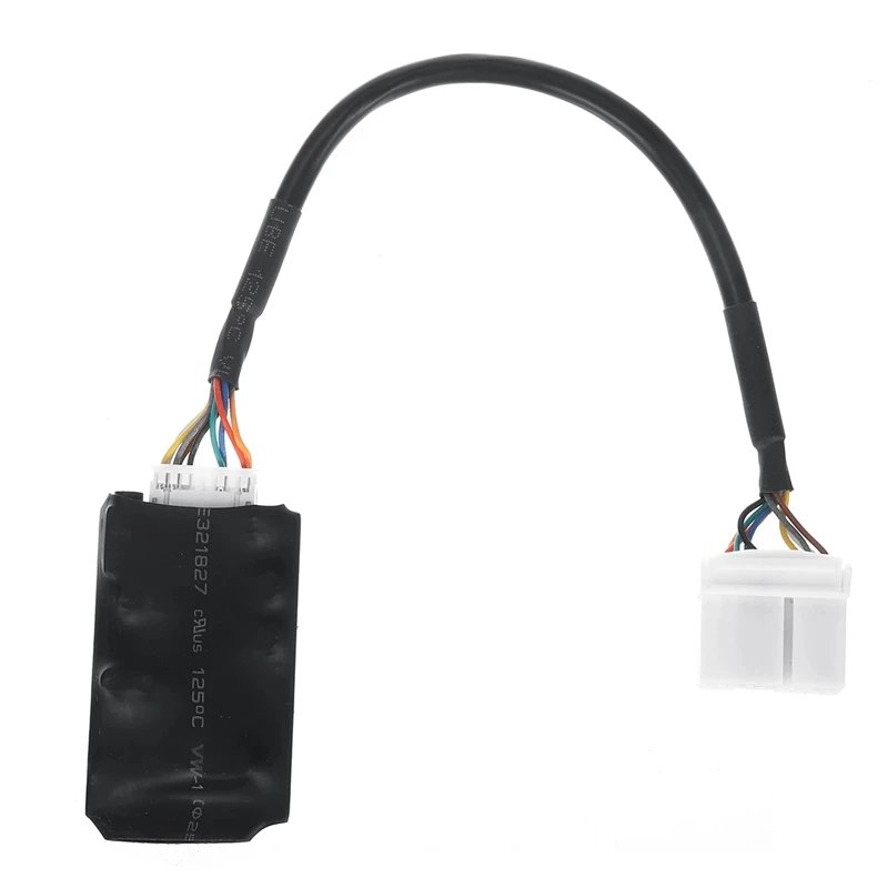 Новый-автомобильный радиоприемник аудио адаптер Bluetooth Aux кабель микрофон Громкая