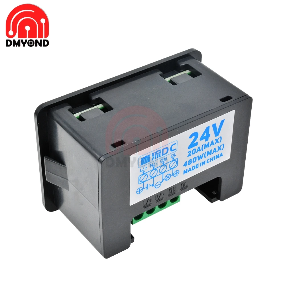 DC24V 480 Вт 1 37 дюймовый ЖК-дисплей микрокомпьютер модуль контроля времени Реле