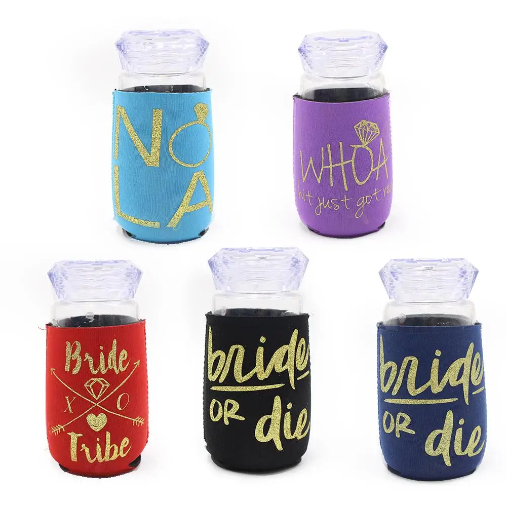 5 PCS Cola Set 2 шт. Леопардовый принт Радуга Подсолнух русалка крышка бутылки воды Неопреновый Изолированный рукав сумка чехол для 30 унций стакан - Цвет: 5 PCS Cola Set