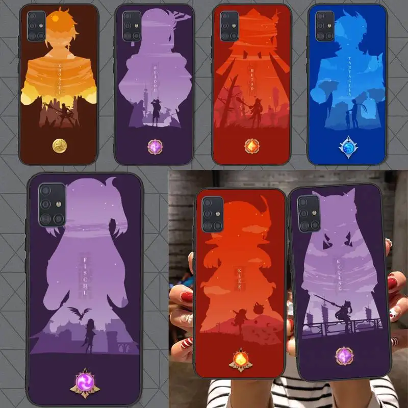 

genshin impact Phone Case for Samsung note3 note5 note7 note8 note9 note10 note20 pro ultra Cover