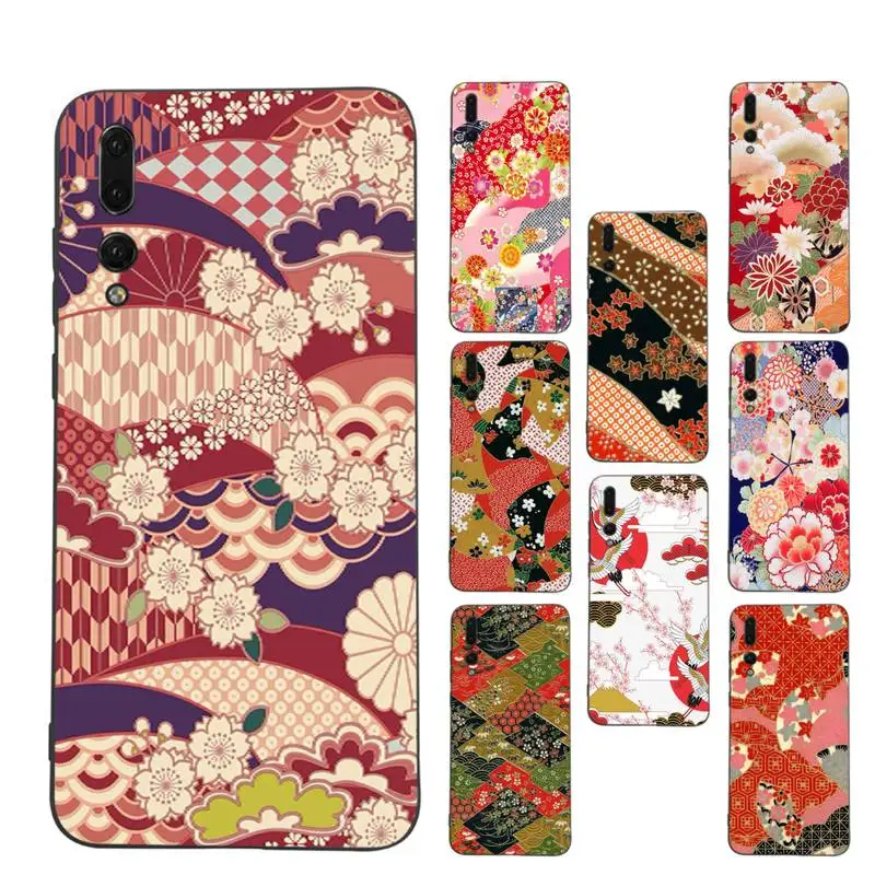 

Japanese Style Art Japan Phone Case Soft Silicone Case For Huaweip30lite p30 20pro p40lite P30 Capa