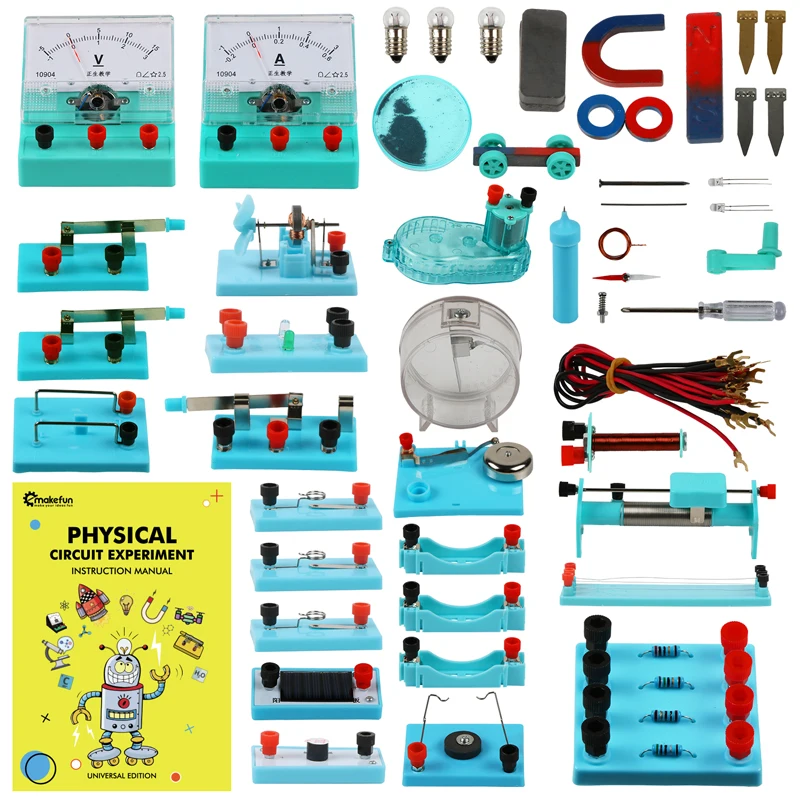 

Emakefun STEAM Physical Science Basic Circuit Electrical Experiment Diy Electronic Kit with Instruction Educational for Students
