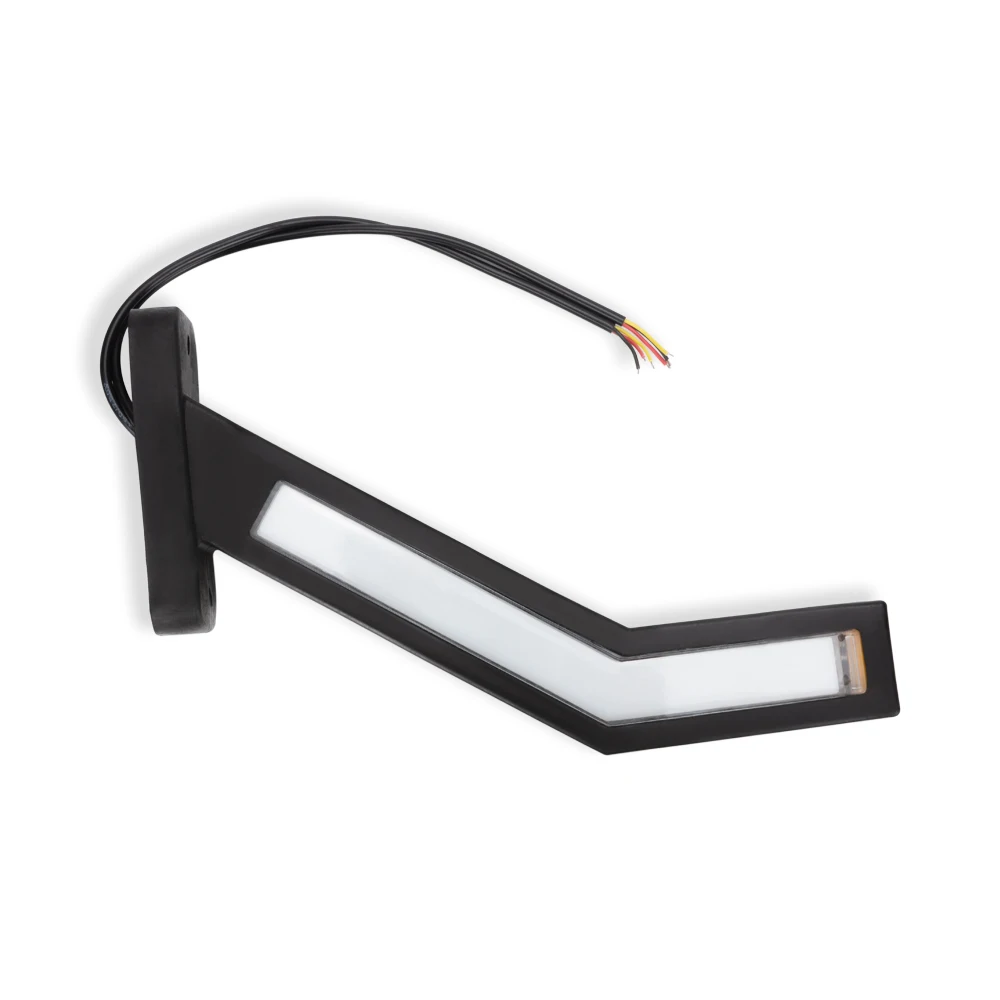 

2PCS 12-24V Waterproof Trailer LED Side Marker Lighting Outline Marker Truck Light Neon Stalk Side Marker Light For Trailer