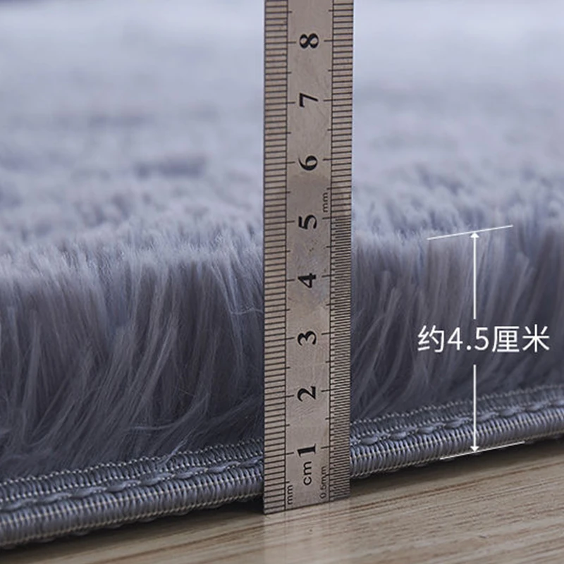 Пушистые ковры для гостиной домашний декор коврики ворсинки Плюшевые альфомбра