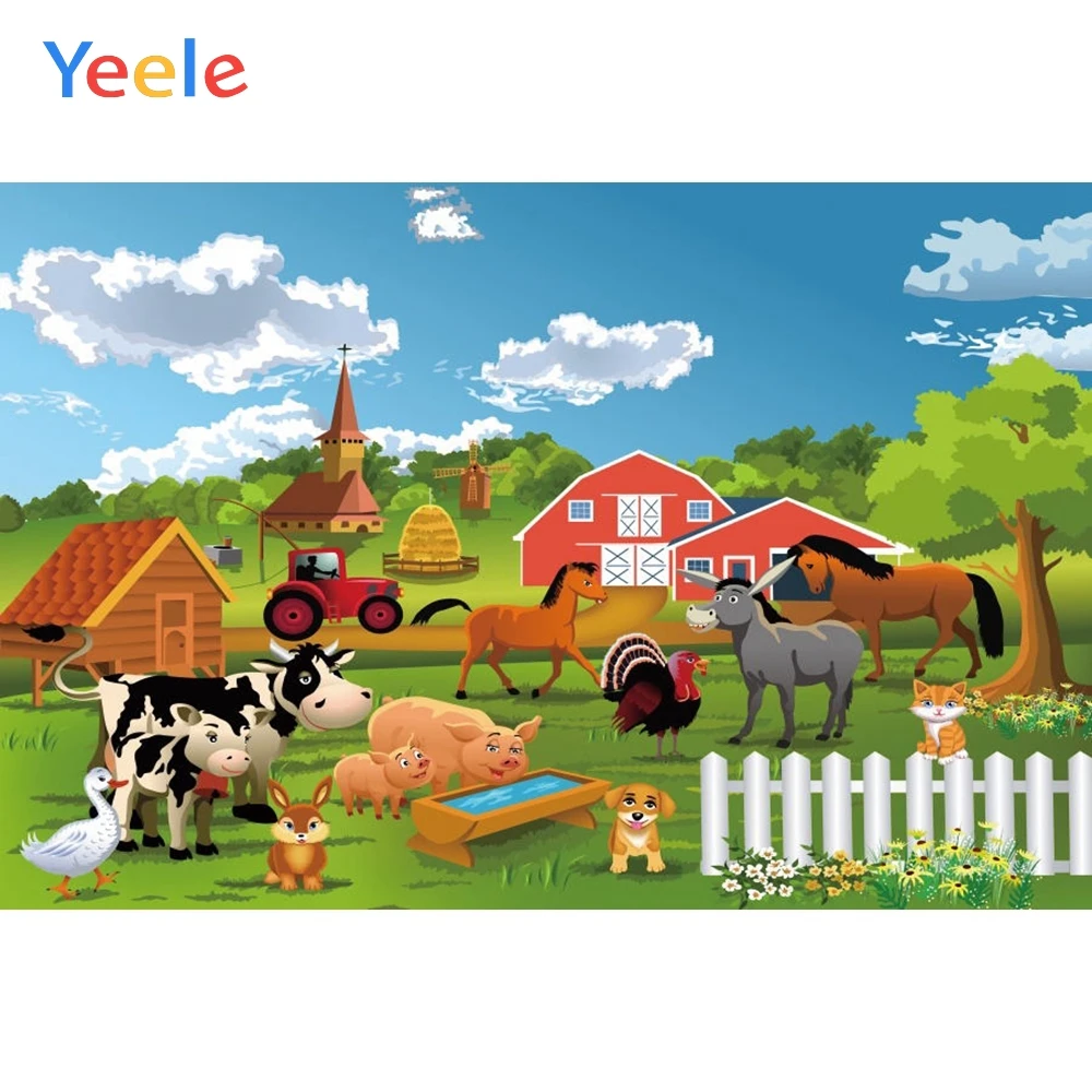 Фон для студийной фотосъемки новорожденных детей и мальчиков с изображением