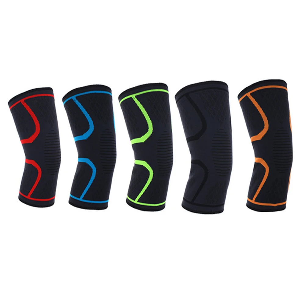 Нейлоновый эластичный спортивный наколенник дышащий фиксатор колена для бега
