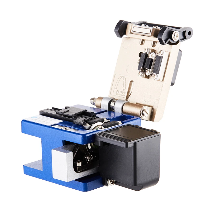 

FC6S High precision fiber Optical Cleaver 12 BladeS cutting fiber knife FTTH fiber cable cutter tool with Scrap Collector FTXH