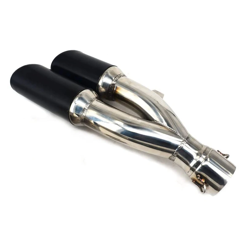 Слип на выхлопной 1 5-2 впускной мотоцикл двойной Выпускной глушитель для грязи