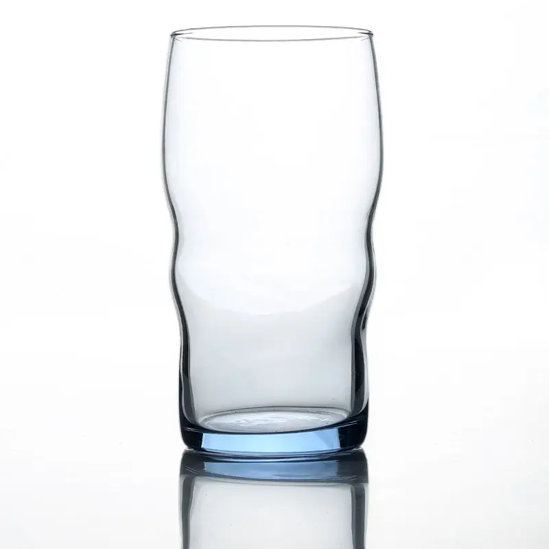 Стеклянный стакан для воды молока прозрачный термостойкий пива сока напитков