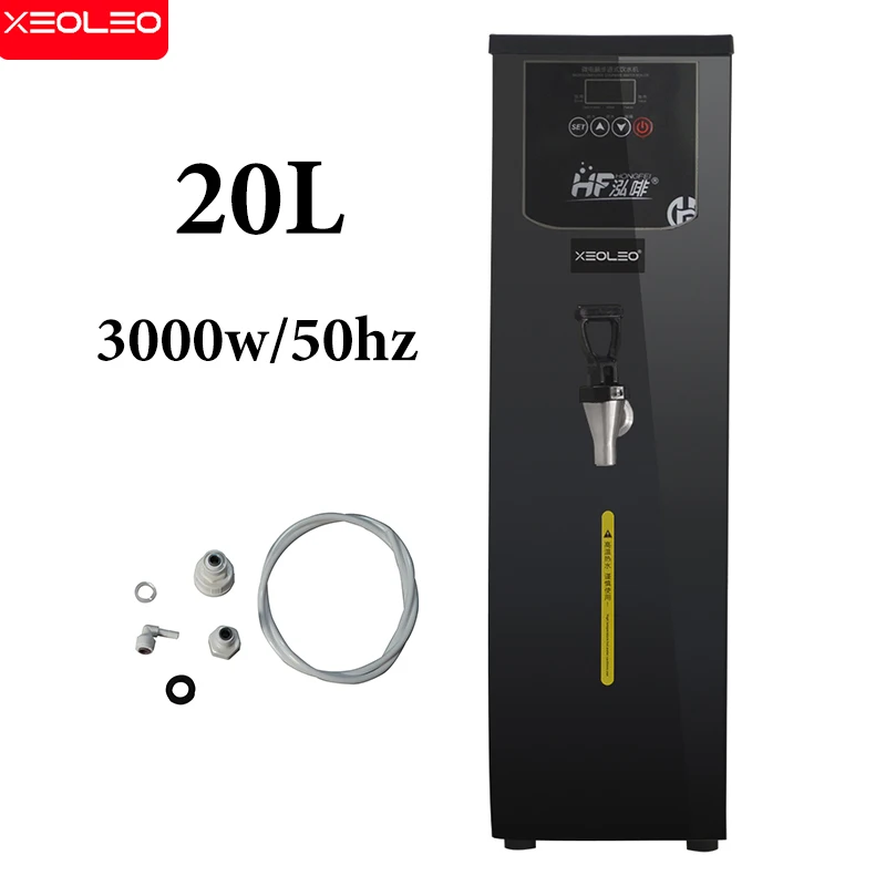 XEOLEO Commercial Hot Water Dispenser Machine 3000W Fast Water Heating 12L Smart Water Boiling Machine  Tea Shop Equipment