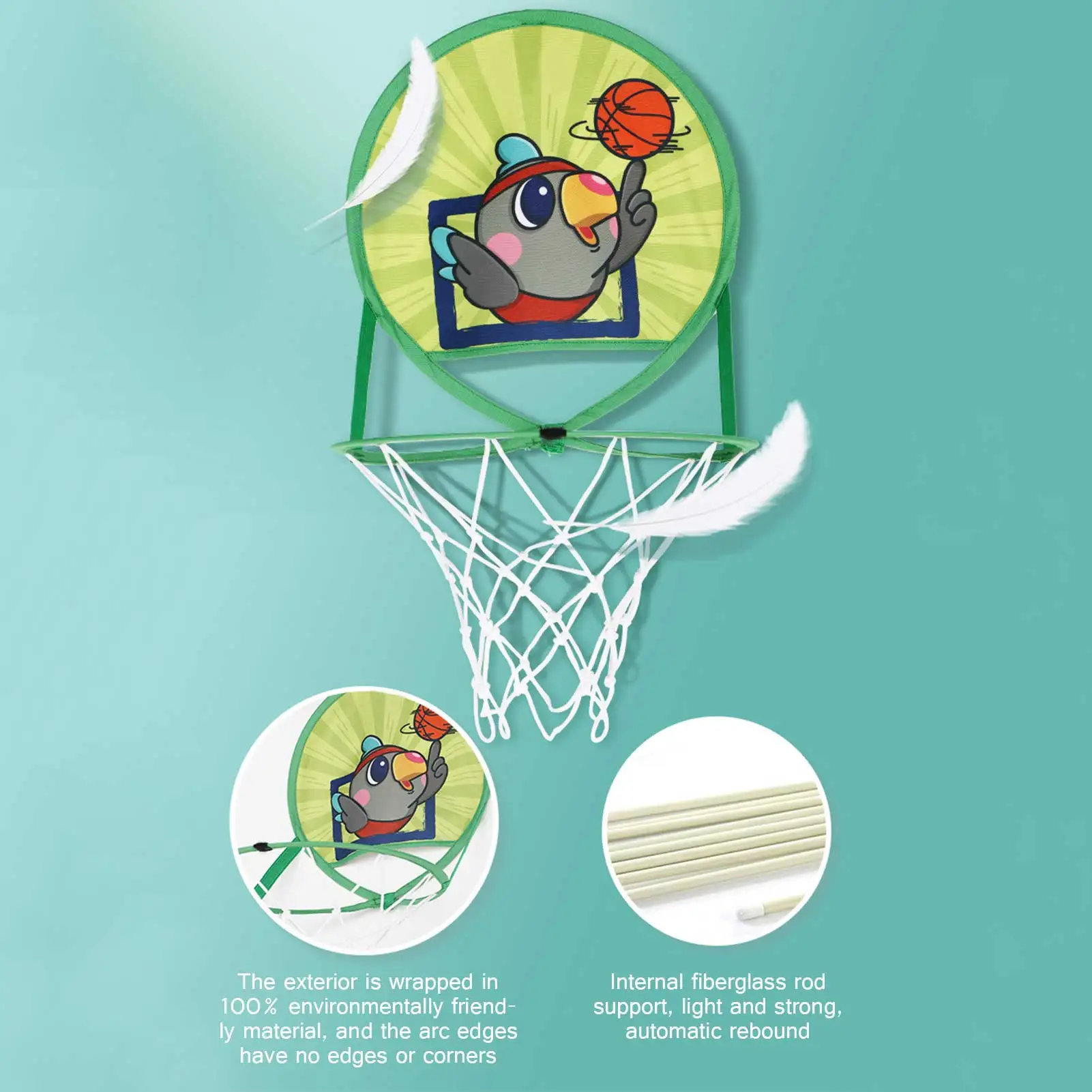 Баскетбольные подставки для детей Набор игрушек-обручей баскетбола спортивные