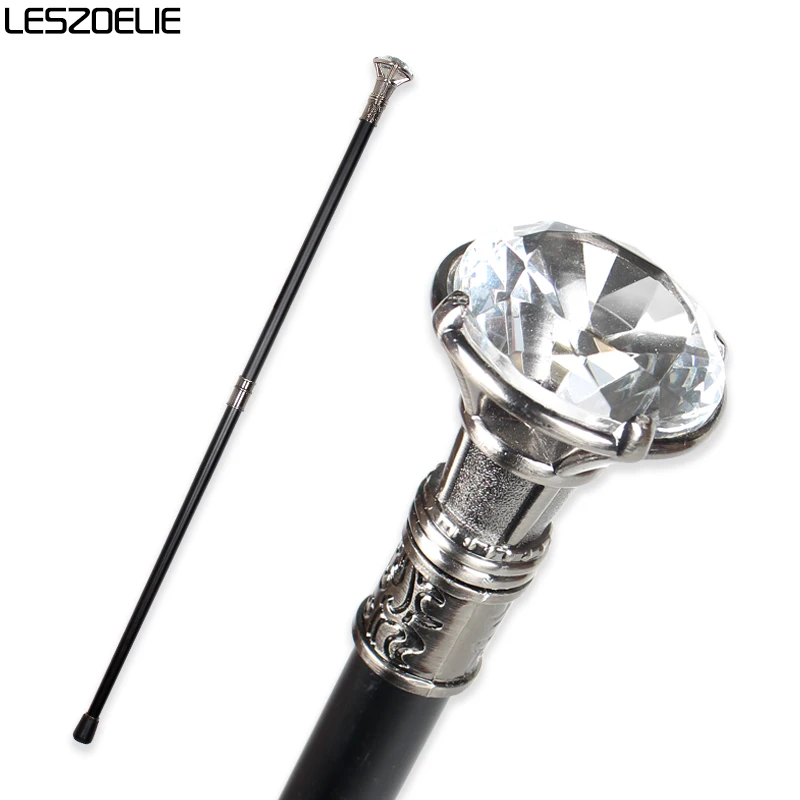 Роскошная трость с алмазной ручкой для мужчин и женщин декоративная Элегантная
