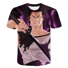 Футболка Мужскаяженская с 3D-принтом клевера, Повседневная модная уличная одежда в стиле Харадзюку, с коротким рукавом, 2021