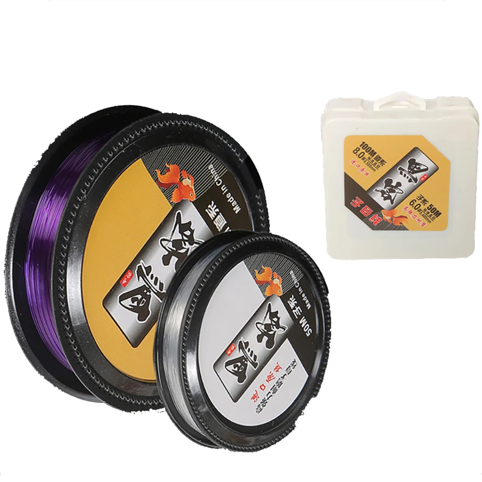 

Line Super Strong Fluorocarbon Coating Fishing Line sub-bus Fish Line Monofilament Fishing Line Rock Sea Fishing Line