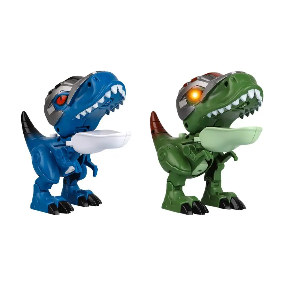 

Деформируемая игрушка динозавр, подсветка и музыка, игрушка динозавр, фигурки, модель, игрушки для детей, подарок, модель тирекс динозавра, и...