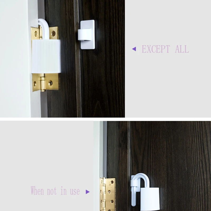 Protector de pellizco de seguridad para beb&eacute;, tap&oacute;n de puerta de seguridad para beb&eacute;, seguridad para el cuidado de los ni&ntilde;os, 2 unids/lote-1