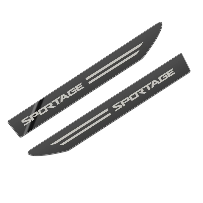 3D наклейки для автомобиля из нержавеющей стали с листьями на боковой хвост