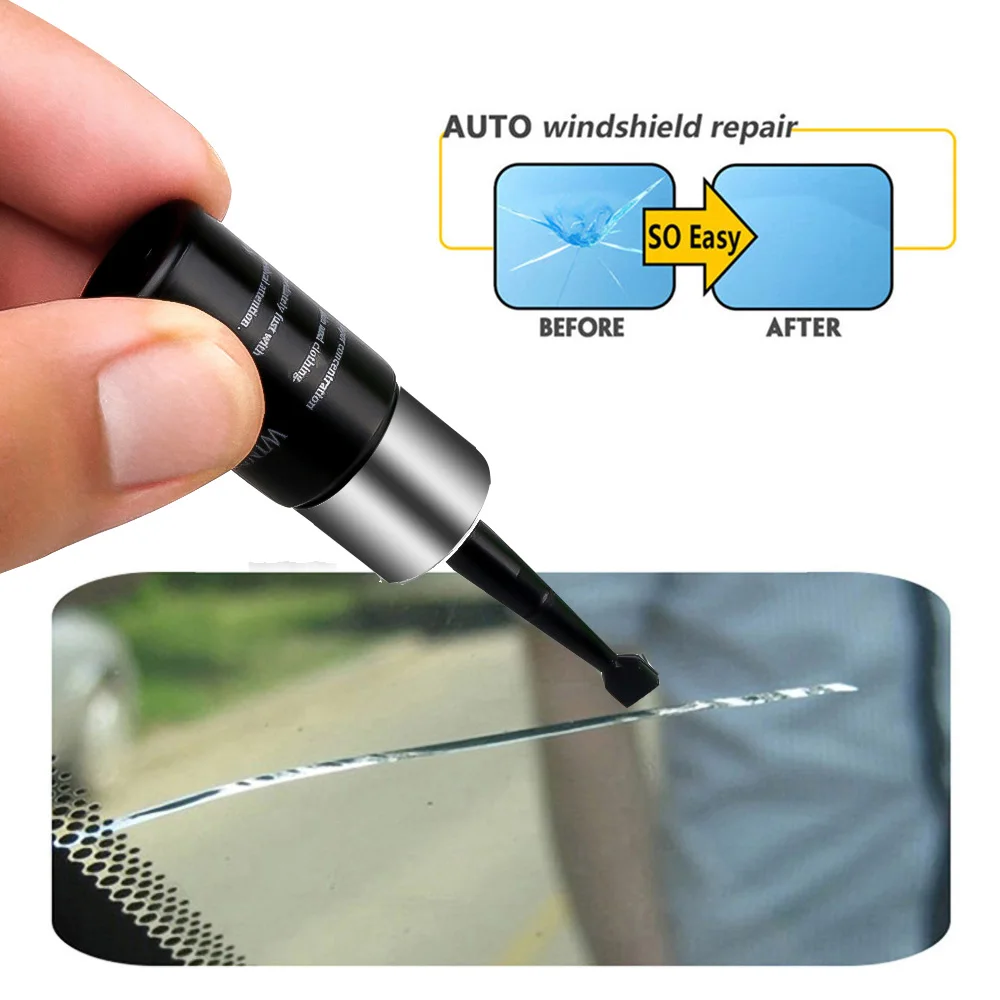 Набор для ремонта автомобильного ветрового стекла переднего и заднего