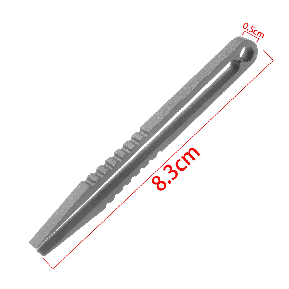 

Professional Tweezers TC4 Clip Titanium Tweezers Pick Up Clamping Camp Outdoor Pocket Maintenance Tool Multipurpose Gadget