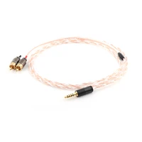 4 4mm balanced male to 2 rca male cable for digital audio player nw wm1za wm1a