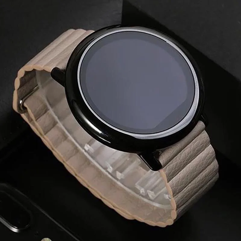 Мягкий ремешок для samsung Galaxy gear s3, натуральная кожа, Galaxy 42/46 мм, активные часы 20 мм, 22 мм, ремешок, быстросъемный браслет