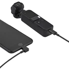 Прочный 1 метр удлинитель Type-C Micro USB Lightning кабель для iPhone для DJI OSMO Pocket