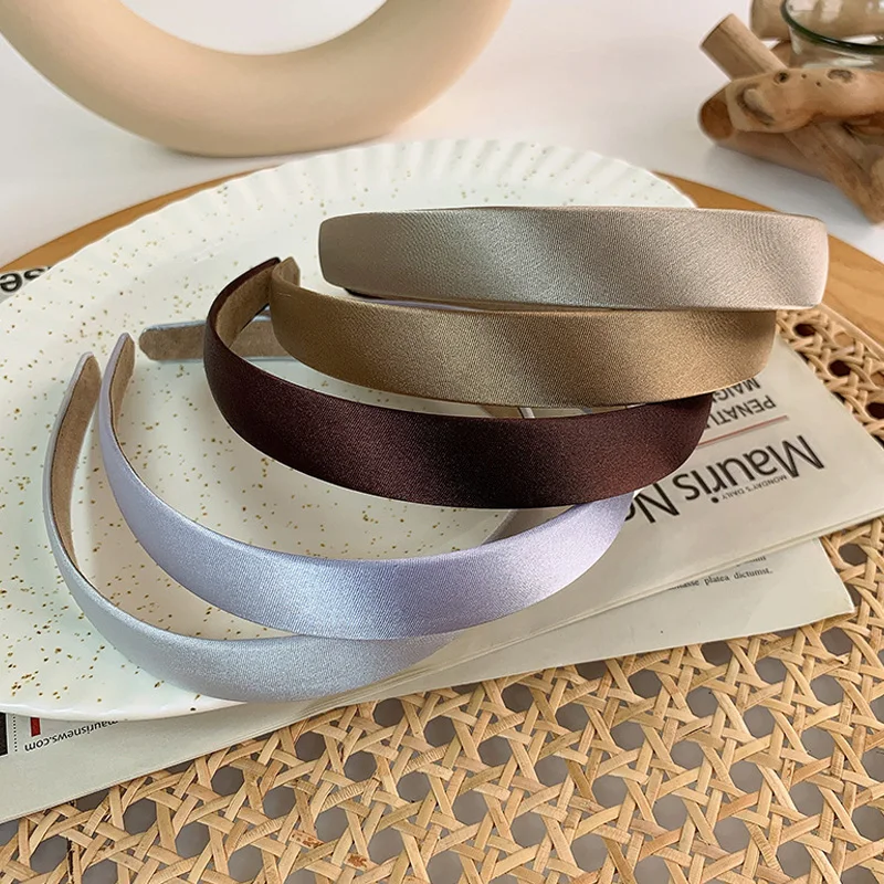 

Satin Hair Hoop autumn/winter hairband women wild go out Korea sweet headband press hair hairband headband hair accessories