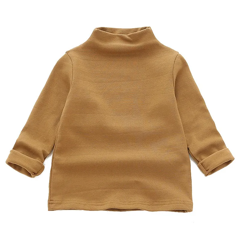 Футболки для мальчиков и девочек зимняя детская футболка с длинными рукавами