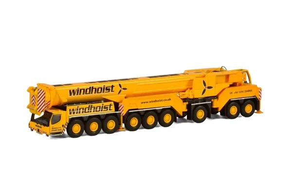 

Collectible Alloy Model WSI 1:87 Lieb herr LTM1750-9.1 Off-Road Crane Windhoist Engineering Machinery Diecast Toy Model 08-1185