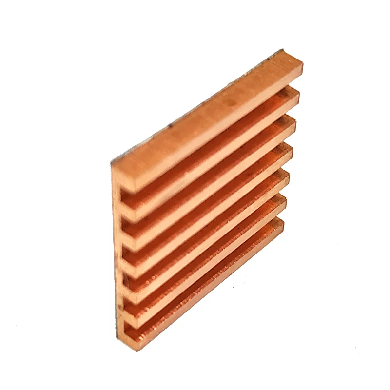 Ультратонкий мини-радиатор из чистой меди 5 шт. оперативная память для охлаждения