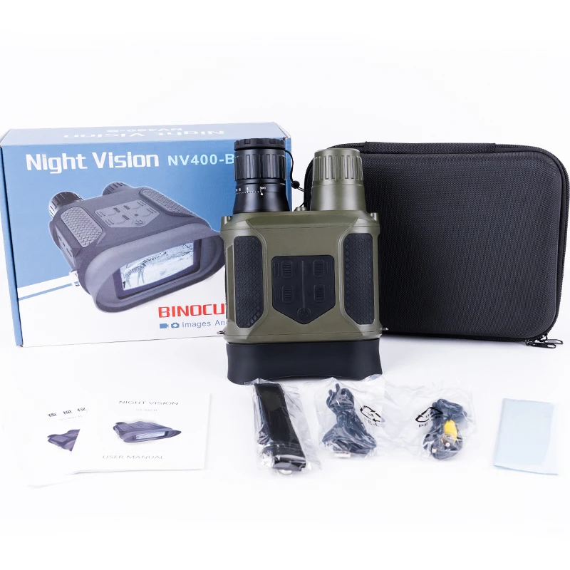 

NV400B 7X31 Infared Digital Hunting Green Night Vision Binoculars 2.0 LCD Military Day and Night Vision NV Goggles Telescope