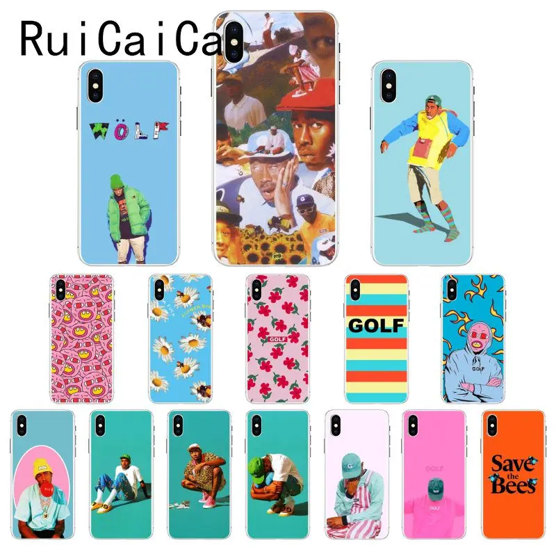Ruicaica tyler The creator Поп Рэп-певец рэпер Тайлер Криэйтор чехол для телефона iPhone X XS MAX 6 S 7